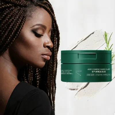 Newest Hair Clay Grooming Product Matte Finish All-Day Strong Hold High Volume Non-Greasy Formula Texturizing Paste for Men