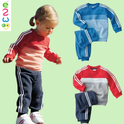 Girl Sumo Suits Pants Suits Two-piece Outfit Clothing Sets Girls Track Suit
