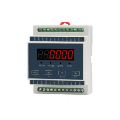 Digital Weight Load Cell Signal Amplifier 0-5V 0-10V 4-20mA Weighing Transmitter
