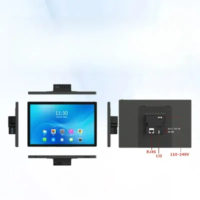 Wall Mount Battery Powered Smart Home Android Tablet with Voice Control for Hotel & Commercial Use Meeting Room Booking System