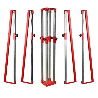 Multi-functional Gymnastic Polaris Quad Bar with High Carbon Steel 6 Carboflex Rails 4" Thick Matting and Custom Logo Option