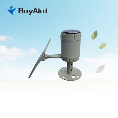 Boyaiot BOY-R-B02-Y100 Piezoelectric Rainfall Sensor Coating Thickness Gauge Stainless Steel IP67 4G Communication for Rain