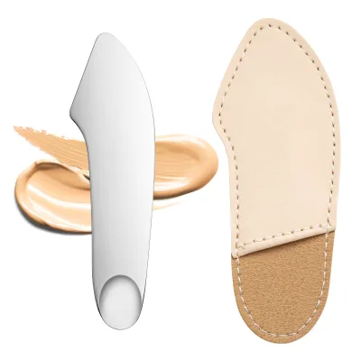 Hot Selling Custom Logo Stainless Steel Makeup Foundation Spatula Mixing Stick Eye Shadow Cream Pigments Cosmetic Makeup Tool