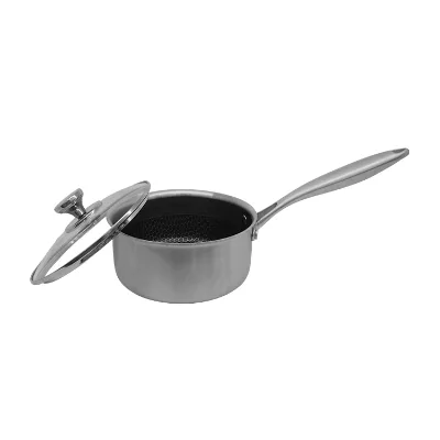 Heavy-Duty Large Stainless Steel Casserole Sauce Pan Classic Design Induction Compatible for Cooking
