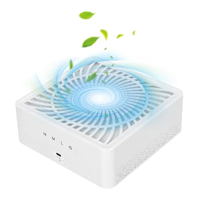 Portable Rechargeable Nail Dust Vacuum Cleaner Strong Suction Dust Collector with Reusable Filter