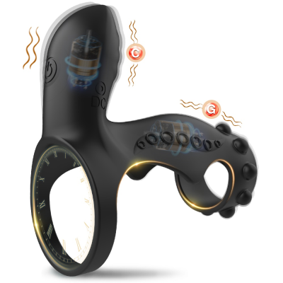 Freshest Vibrating Penis Cock Ring Automatic Vibrator Sexual Toys for Men