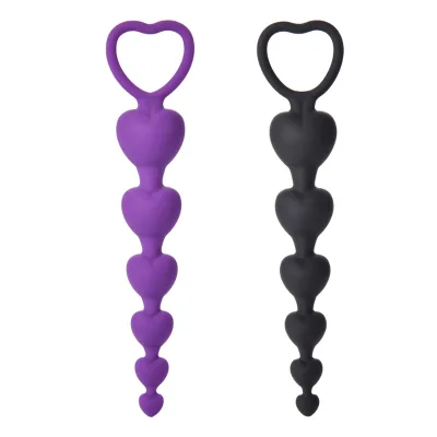 Hot Silicone Long Beed Anal Plug for Women
