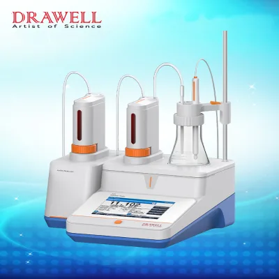 GMP GLP Compliant Multi Parameter Digital Titrator Auto Recognition 7 Inch Touch Screen Automatic Titration Device