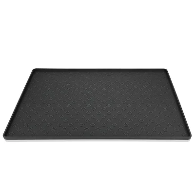 Multi-purpose Boot Tray Silicone Relief Mat Dish Drying Mat for Drying Mat for Kitchen Counter Indoor and Outdoor