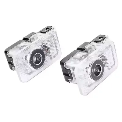 New HD LED Car Door Welcome Light Ghost Shadow Logo Projector for S60/S80/V40/V60/XC60/XC90 with Easy Installation