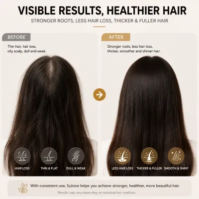 Herbal Hyaluronic Acid Mineral Anti-Hair Loss Smoothing Shampoo All Hair Types Nourishing Deep Cleansing Strengthens Hair