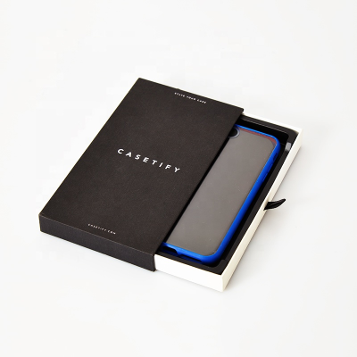 Customized Luxury Recyclable Material Eco - Friendly Phone case Packaging OEM Phone case Drawer Box