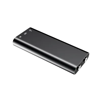 High Quality Portable Digital Voice Recorder 32GB/16GB/8GB Storage Capacity Records MP3/WAV Formats