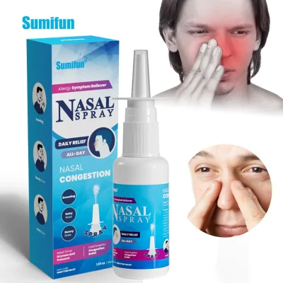 Chinese Portable Nasal Spray Mild Formula Calming Discomfort Home Travel Nose Care