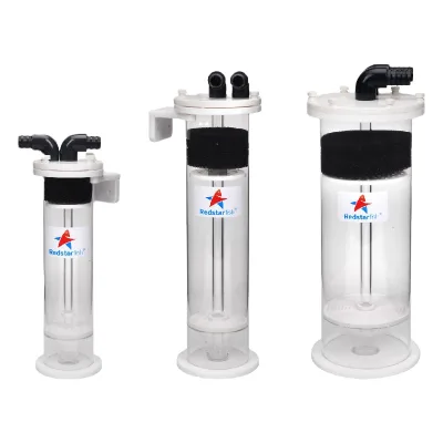 Multi-Stage Fish Tank Filter Canister with Layered Media Trays for Efficient Aquarium Filtration Acrylic Canister Filter
