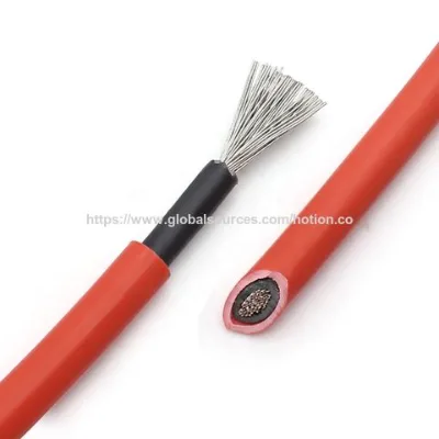 Manufacturer of PV Cable DC Solar Power Cable 6mm2 PV1-F Single Core or Double Core