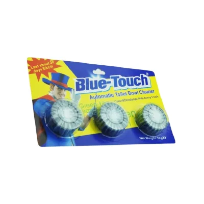 Flushmatic Toilet Block Bowl Cleaner Toilet Cleaning Blue Bubble Tablets Eco-friendly