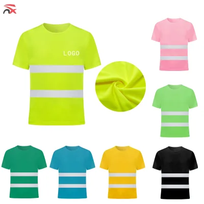 High-quality Discount Breathable Polyester Jersey Hi Visibility for Workwear Construction Road
