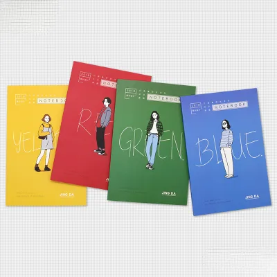 Customized Cartoon Logo Pattern A5 Student Thickened Exercise Book Promotional Notebook Education Diary Advertising Notebook