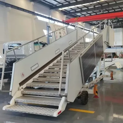 Airport Aircraft Manual Passenger Stair Boarding Step Ladders