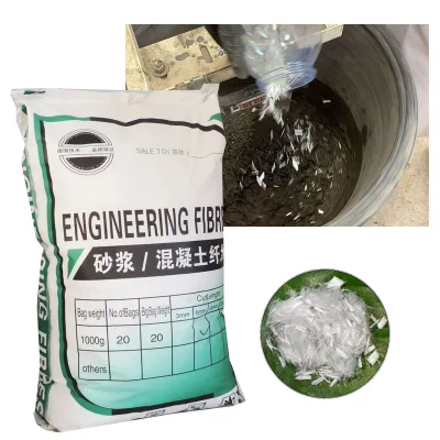 High Tenacity 12mm Micro Synthetic Polypropylene Fiber for Concrete Spinning Filling Material Use FQ Brand Hebei