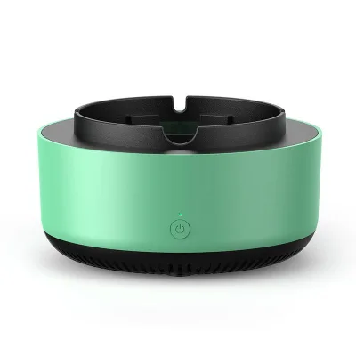 Ashtray Air Purifier Smart Home Device with Aromatherapy Eliminating Secondhand Smoke & Tobacco Odors for Living Rooms & Offices