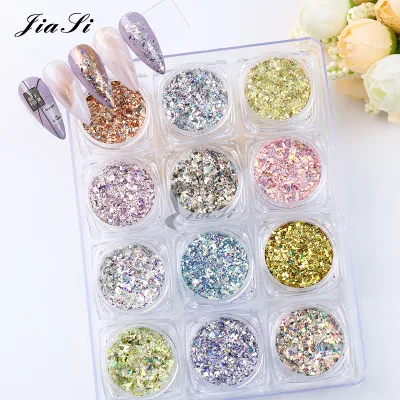 Shiny Manicure Plastic Fragments Nail Art Glitter Sequins