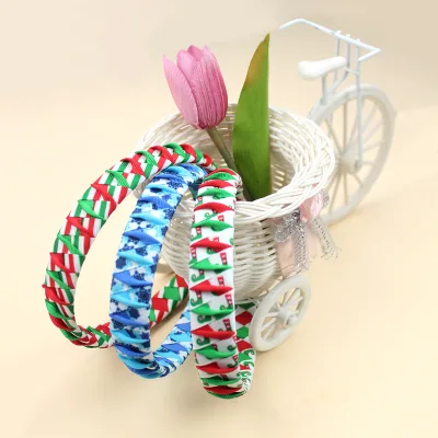 New Fashion Knitted Headband Christmas Halloween Thanksgiving Autumn Leopard Snow Series Headband