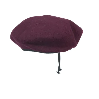 High Quality Red Wool Beret Hat