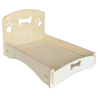 Solid Wood pet Bed cat Bed Dog Bed
