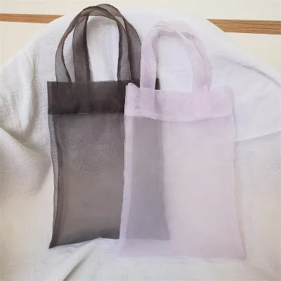 Chuanghua  Custom Organza Tote Bag Fruit Bag Organza Grocery Storage Bag Style Optional