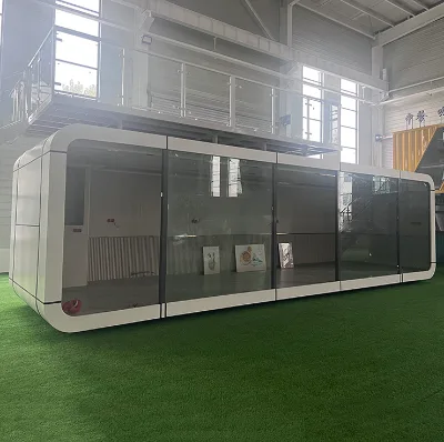 Custom Prefabricated Modular Container House Kit for Hotel Office Building Bedroom Use Steel Sandwich Panel 5 Year Warranty