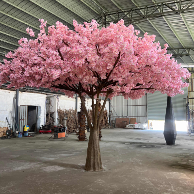 Large Artificial Plastic Cherry Blossom Tree Big Beautiful Trees Plant