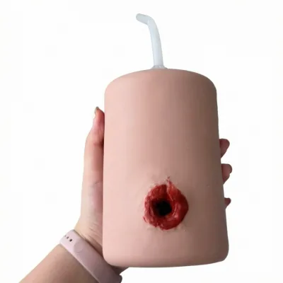Wound Hemostasis Manikin Models Silicone Material Medical Training Models