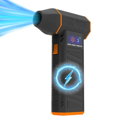 High Efficiency 130000RPM Industrial Jet Turbo Fan Blower Electric Rechargeable Compressed Air Tool for Warehouse Farm