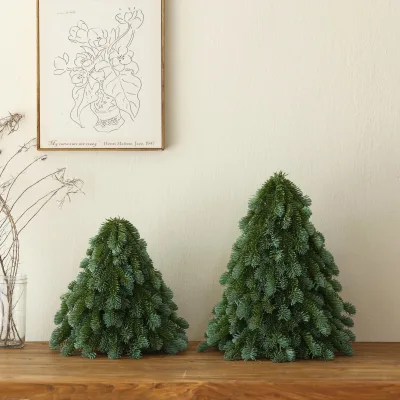 Best Selling Christmas Products Decorative Items Mini Bottle Decoration Environmental Protection Artificial Christmas Tree
