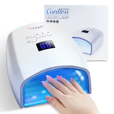 Gradient Electric High Quality Cordless Professional Led Light Gel Nail Light Polish Rechargeable Nail Kit with Uv Led Nail Lamp