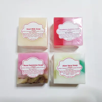 Customized Wholesale Whitening Yoni Bar Soap Feminine Hygiene Vaginal Daily Refresh Natural Herbs Square pH Balance Wash
