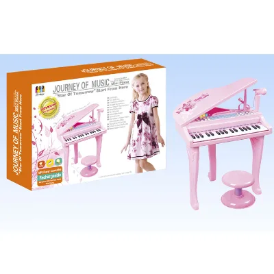 Music Toy Mini Piano Play Toy for Music with Light and Multifunction