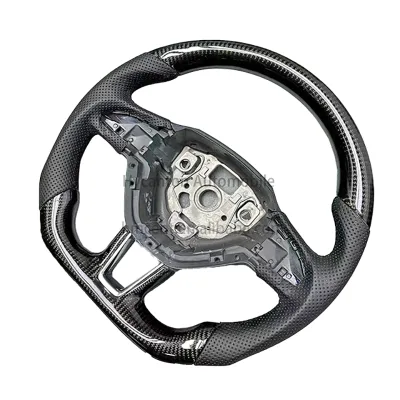 Hot Seller Modification Superior Quality Carbon Fiber Leather Wheel for Skoda Octavia Superb Car Steering Wheel