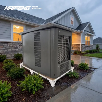 EPA ETL Home Standby 18kW Natural Gas Generator Single Phase 120/240V with Thd Less Than Powder Coating Steel Canopy Generator