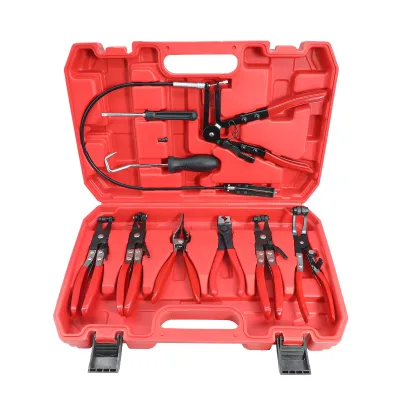 Other Vehicle Auto Tool 9pcs Hose Clamp Plier Set Cooling System Hose Clamp for Fuel Oil & Water Hoses