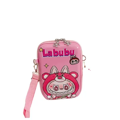 HY2 2025 Best Selling Labubu Winter Eva Eggshell Crossbody Phone Bag Fashionable Shoulder Bag