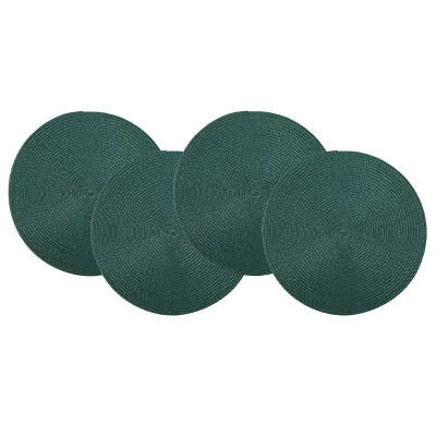 Hand-woven Bohemian Vintage Eco-Friendly Heat Resistant Non-Slip Circle Placemat