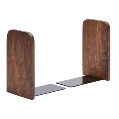 Wood Non-Skid Bookend for Shelves