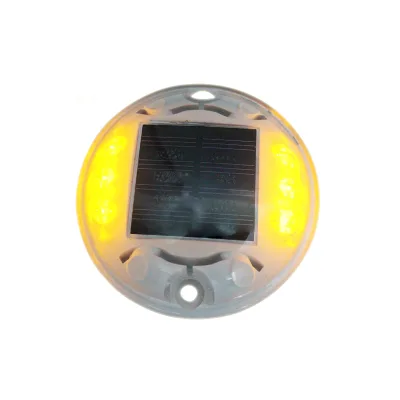 CadSolar CS-SR-802 PVC Solar Road Stud 115mm 6 LED IP68 for Park Walkway and Garden Pathway Lighting