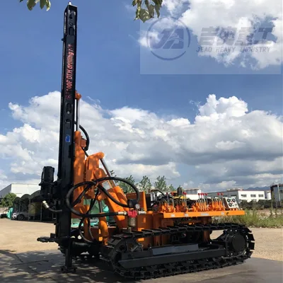 Top-ranking ProduceJBP100B Quarry Crawler Pneumatic Hydraulic Rock Drilling Rig Machine in South Africa Sell Very Well
