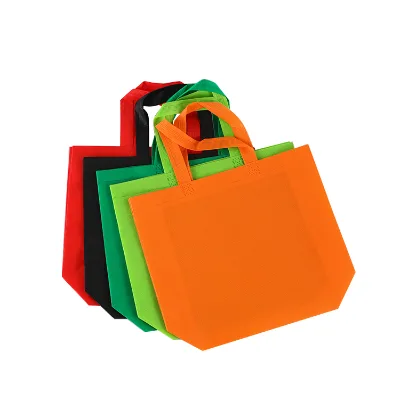 Biodegradable Blank Pla Non-woven Shopping Tnt Packaging Tote Bag