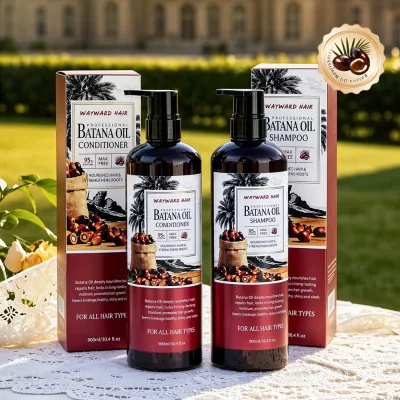 Wholesale Hair Care Batana Oil Shampoo and Conditioner Set