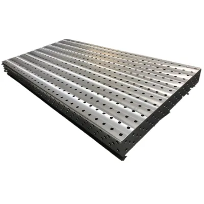 Steel Platform  Cast Iron 3D Modualr Welding Table with Adjustable Clamping